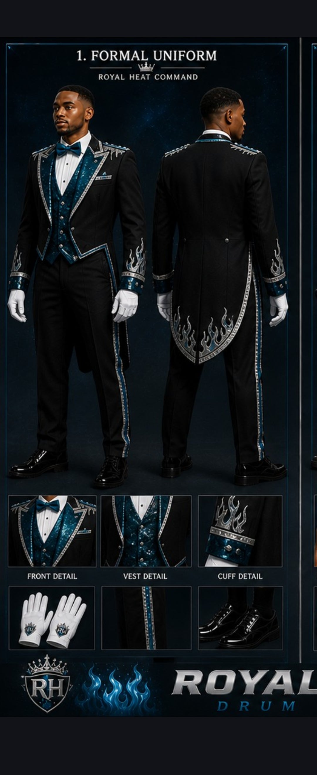 RH Drummer Formal Uniform