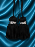 Black Drill Tassels